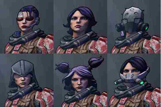 无主之地:前传四个主角头像鉴赏