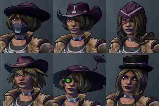 无主之地:前传四个主角头像鉴赏