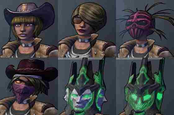 无主之地:前传四个主角头像鉴赏