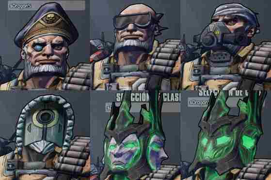 无主之地:前传四个主角头像鉴赏