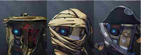 无主之地:前传四个主角头像鉴赏