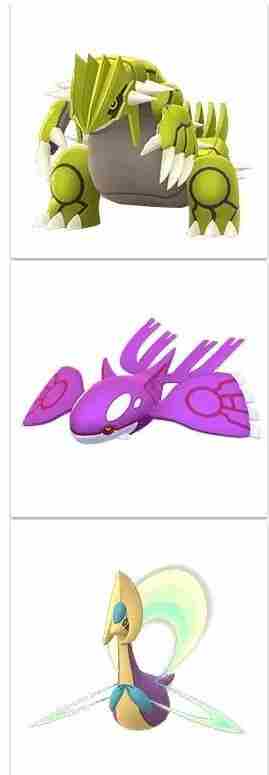 三大传说宝可梦即将再临《Pokemon GO》团体战