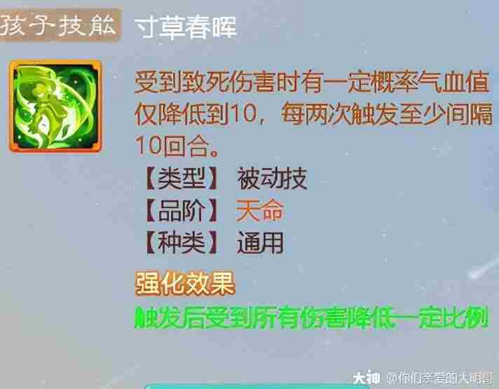 大话西游手游养孩子攻略-大话西游手游秒五输出孩子怎么培养