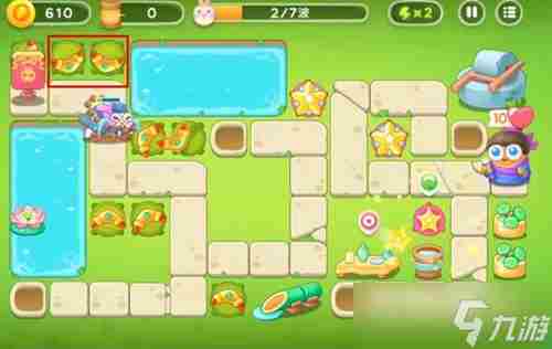 《保卫萝卜4》纸鸢探春第六关攻略