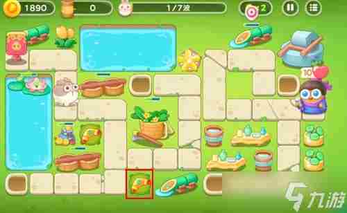 《保卫萝卜4》纸鸢探春第六关攻略