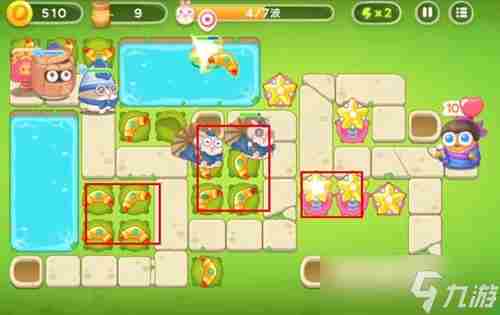 《保卫萝卜4》纸鸢探春第六关攻略