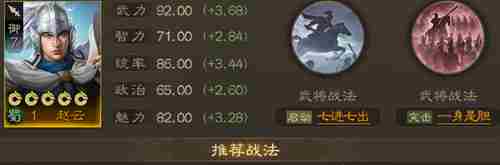 三国志战棋版核心武将排名最新