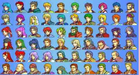 GBA火焰之纹章圣魔之光石隐藏人物在哪