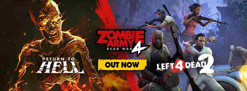 僵尸部队4新免费DLC包 ：《求生之路2》4位角色入场