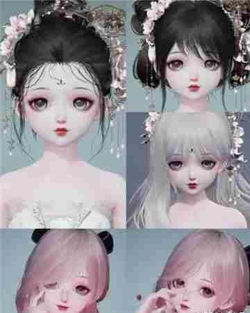 以闪亮之名捏脸数据id大全2023  最新成女少女好看捏脸数据码id复制分享[多图]