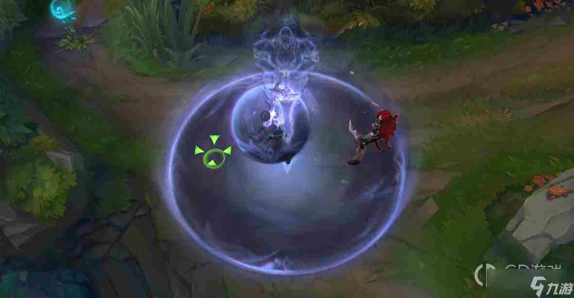 《英雄联盟》灰烬骑士慎皮肤特效展示