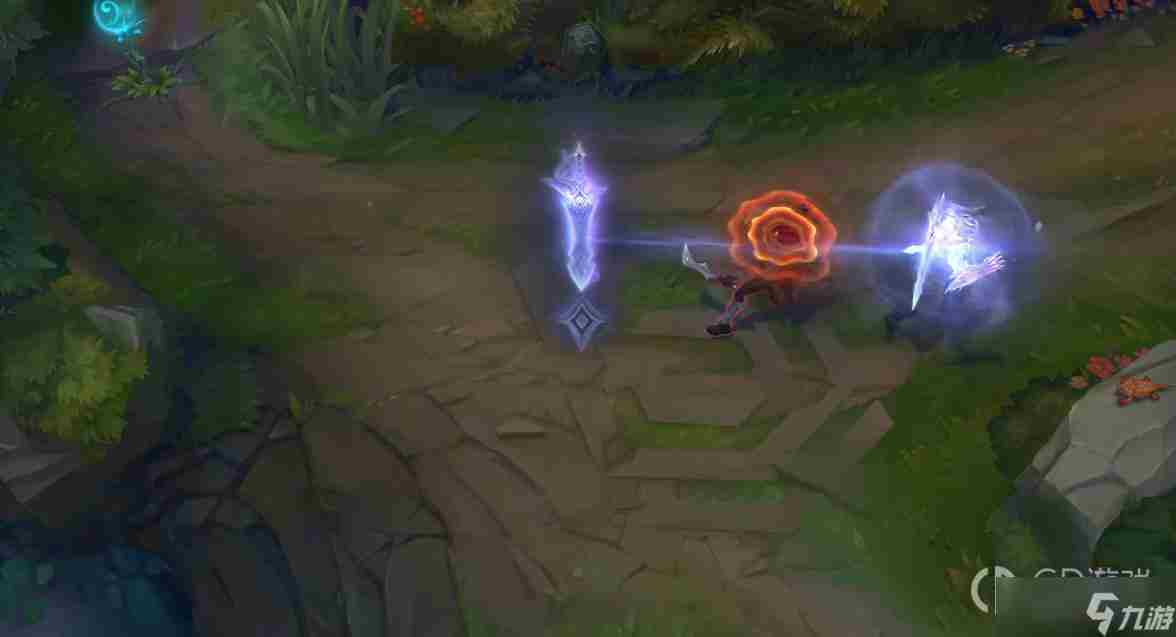 《英雄联盟》灰烬骑士慎皮肤特效展示