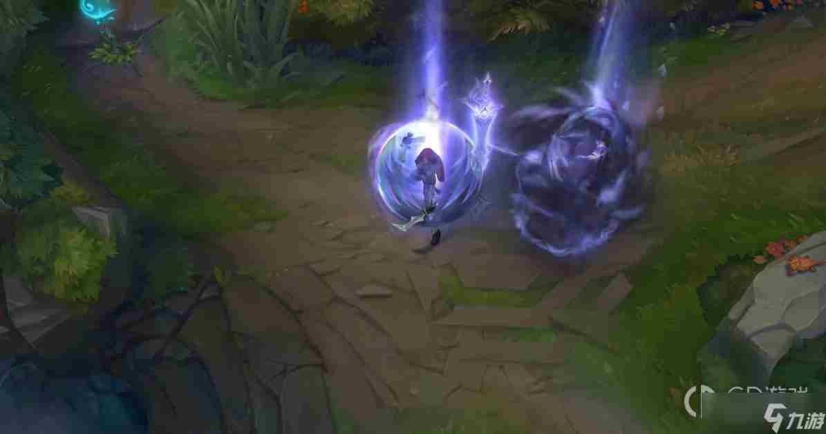 《英雄联盟》灰烬骑士慎皮肤特效展示