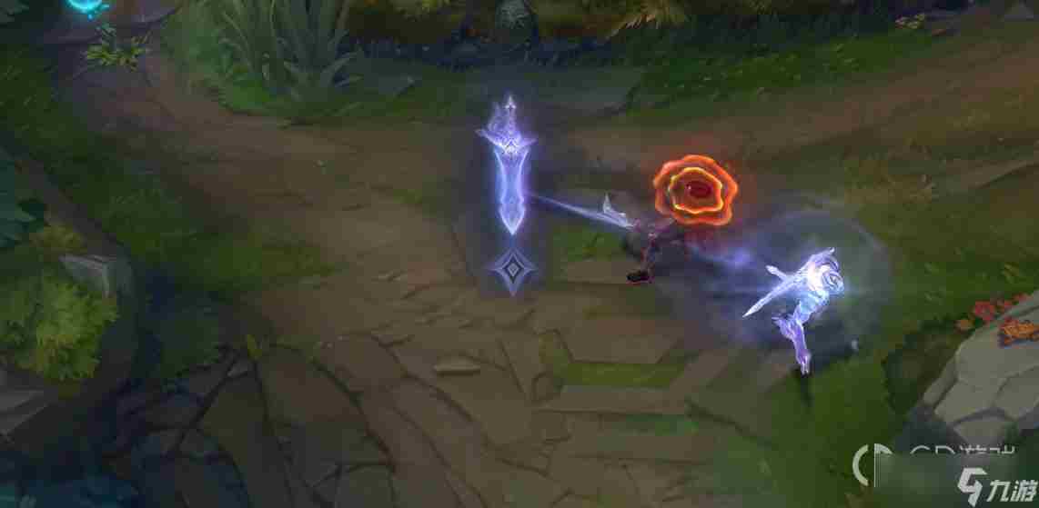 《英雄联盟》灰烬骑士慎皮肤特效展示