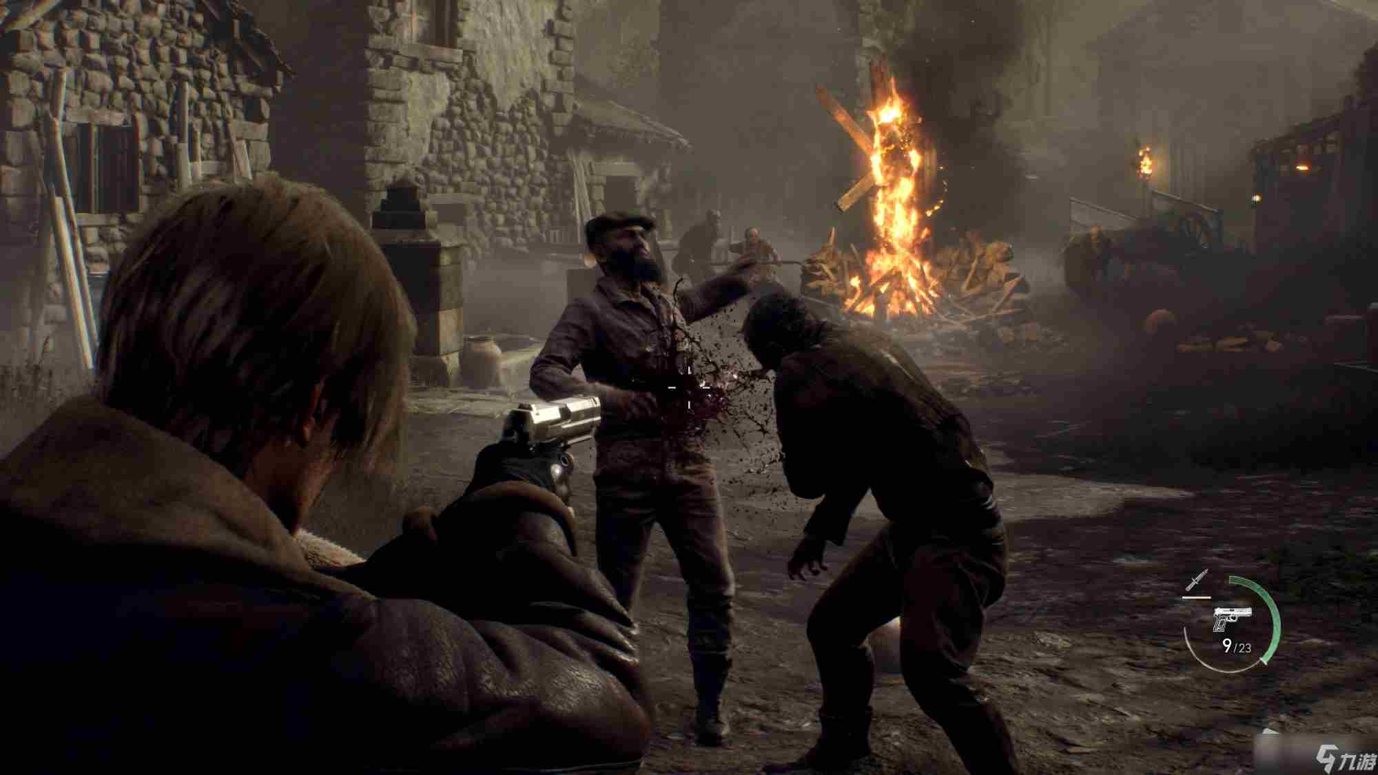 生化危机4重制版demo中展示的细节