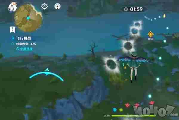 原神飞行挑战徽章位置 第四天飞行挑战徽章在哪