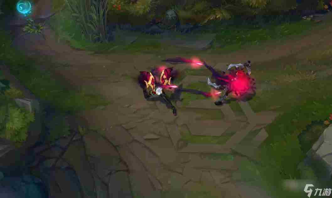 《英雄联盟》墨之影武者卡莎皮肤特效一览