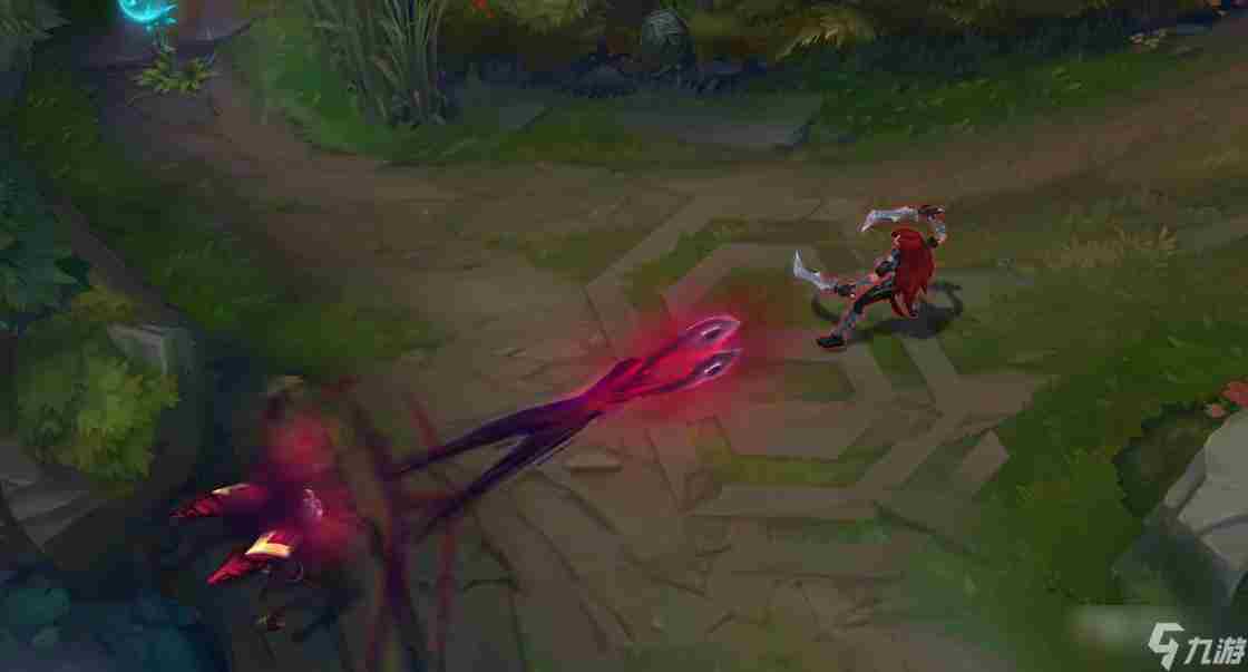 《英雄联盟》墨之影武者卡莎皮肤特效一览