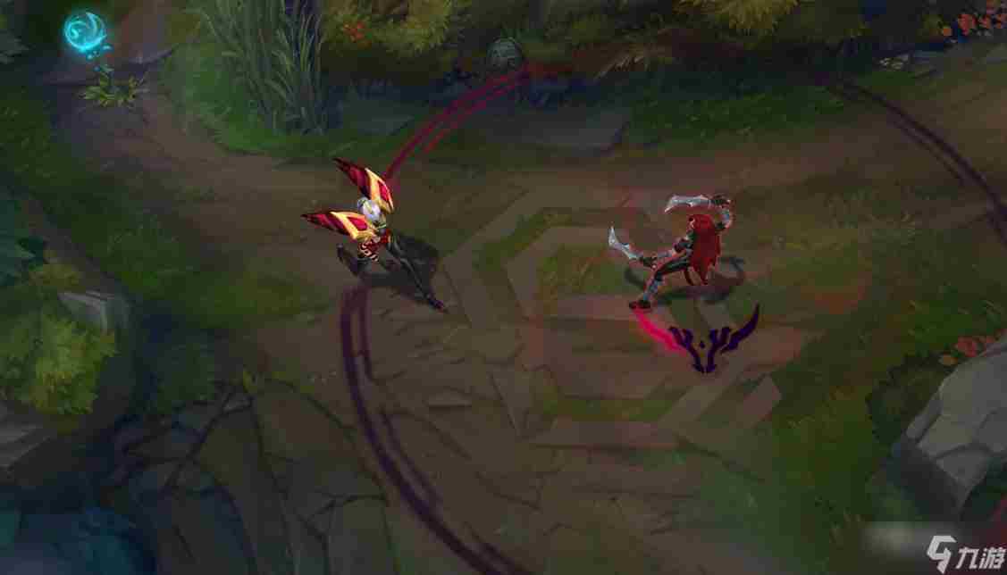 《英雄联盟》墨之影武者卡莎皮肤特效一览