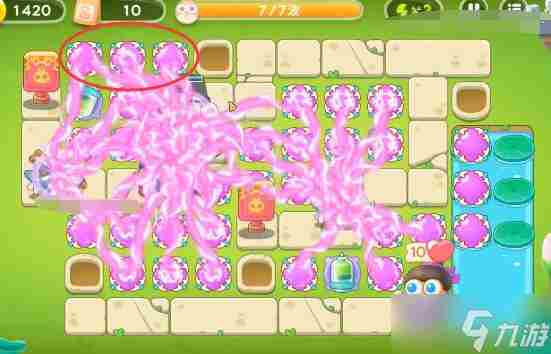 保卫萝卜4夏日垂钓第14关通关图解