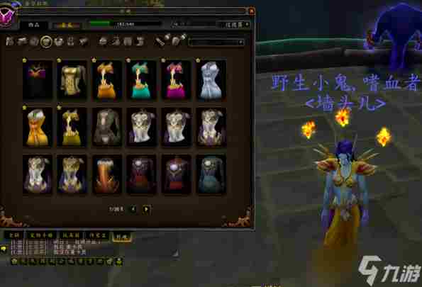 魔兽世界 布甲幻化大全