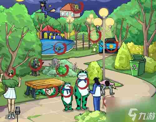 汉字找茬王找蛙策略