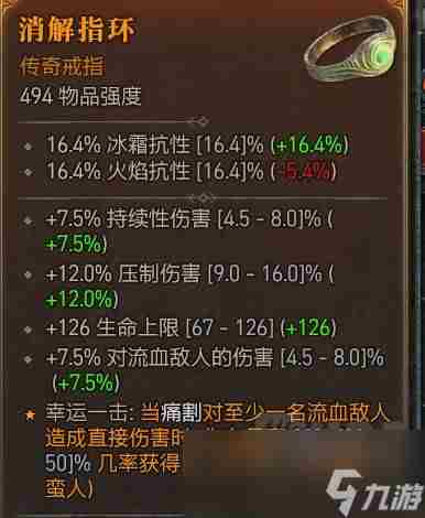 暗黑4痛割流血三蛮流什么攻击装备好用