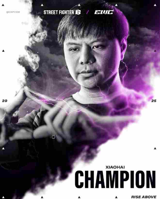 换角逆转!广州选手“小孩”曾卓君卫冕EWC街霸6冠军