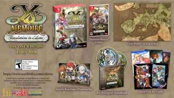 Switch版伊苏:塞尔塞塔的树海将于2026年出推出