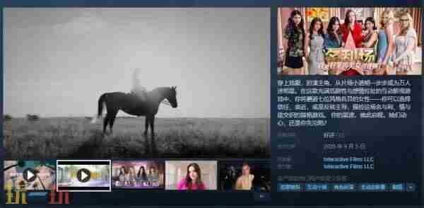 首款猎艳模拟器名利场:我被好莱坞美女潜规则了上线Steam