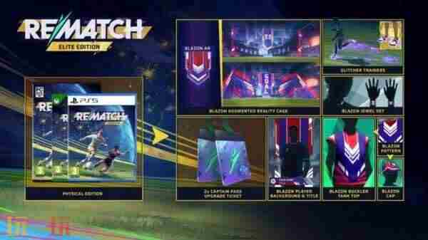 动作足球游戏开球!REMATCH即将于6月19