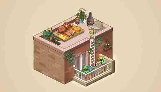 像素装修收纳游戏呓语小镇将于8月27日在steam平台正式发售