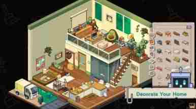 像素装修收纳游戏呓语小镇将于8月27日在steam平台正式发售