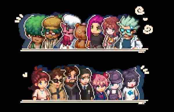 像素装修收纳游戏呓语小镇将于8月27日在steam平台正式发售