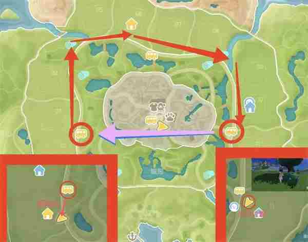 心动小镇9月8日溜溜橡木和无暇荧石采集位置