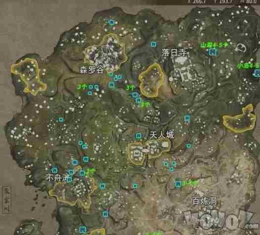 永劫无间全萤火虫刷新位置 永劫无间官网