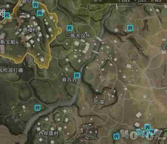 永劫无间全萤火虫刷新位置 永劫无间官网