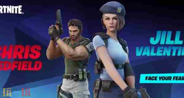 生化危机9联动堡垒之夜皮肤公开