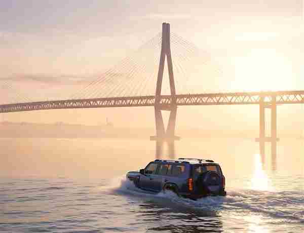 车当船开 suv捷途