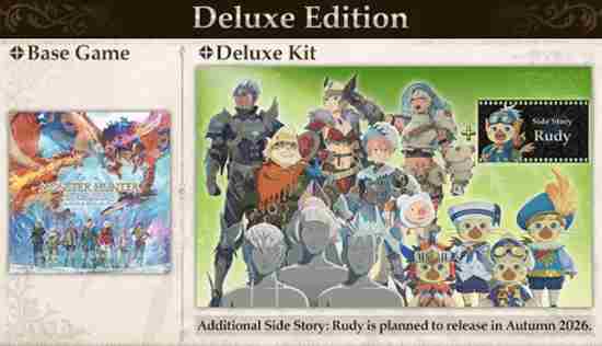 怪猎物语3首个DLC曝光!明年秋季发售|鲁迪|卡普空|dlc