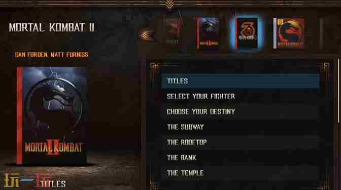 经典再现!真人快打曝光主题音乐