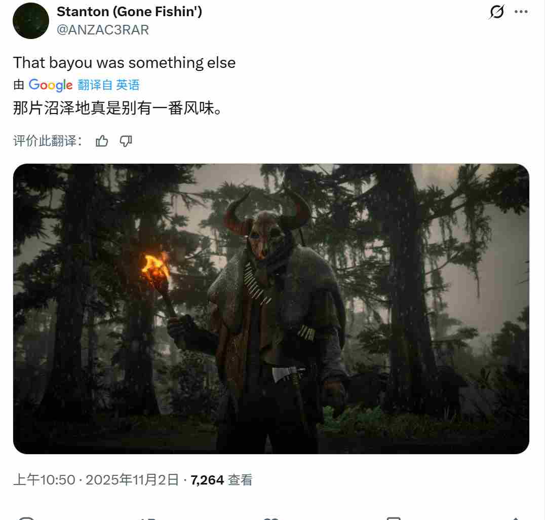 大表哥2恐怖设计引玩家共鸣 荒野大镖客2沼泽被吊死的人