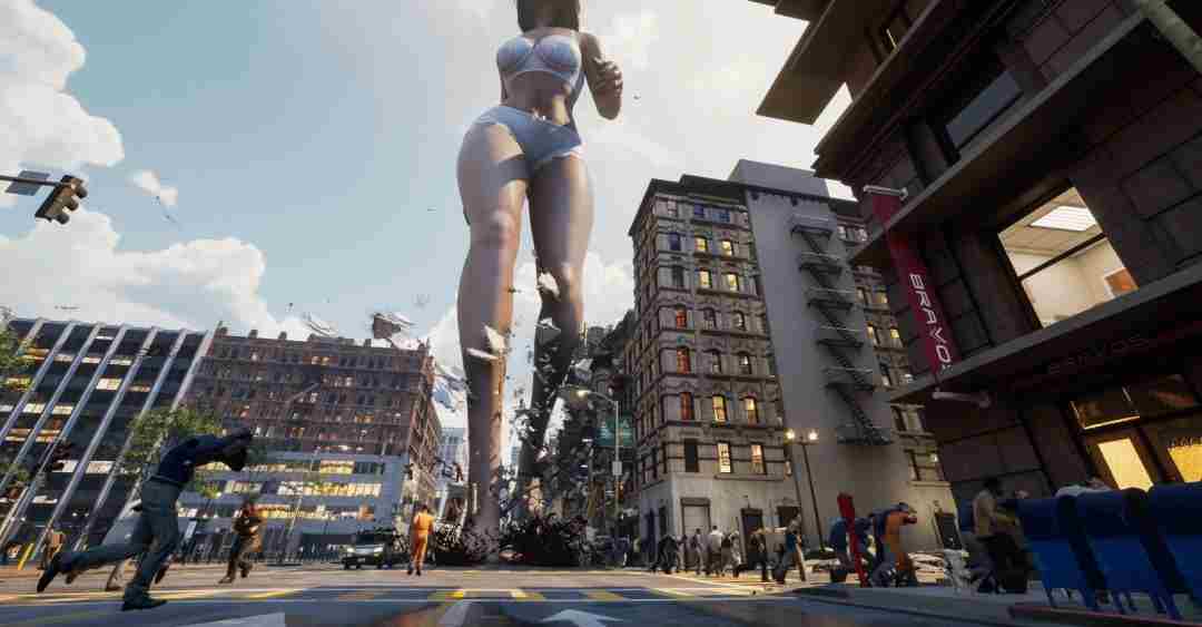 将自己谱成歌的“丧曲天后” 女巨人踩城市变大