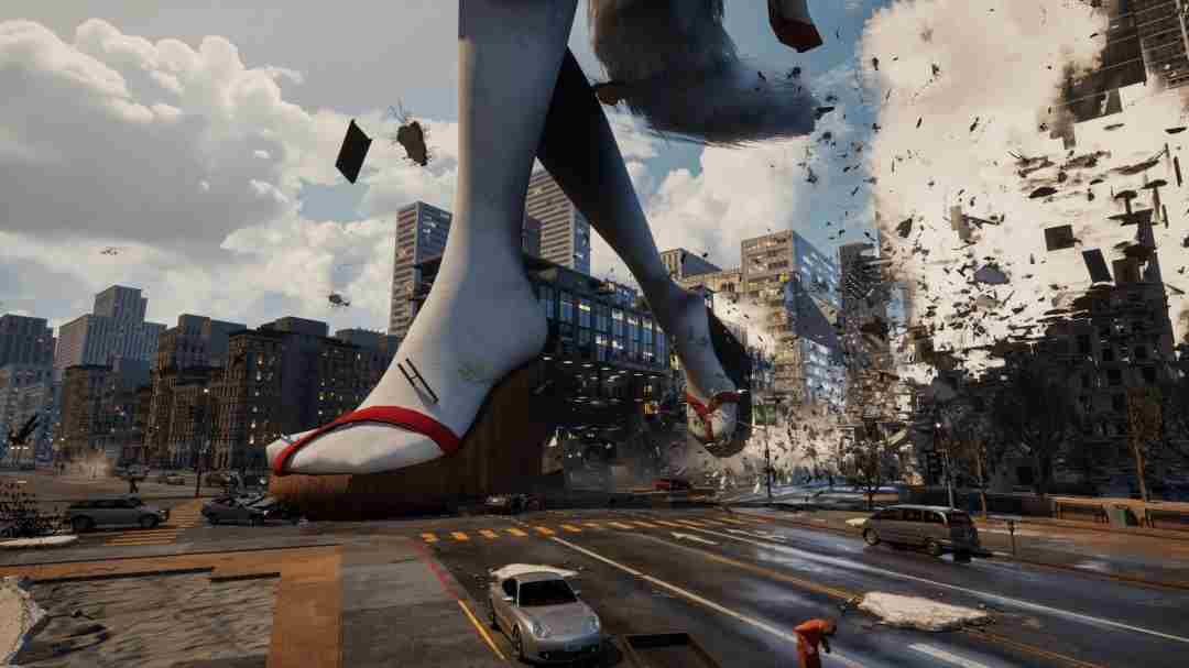 将自己谱成歌的“丧曲天后” 女巨人踩城市变大