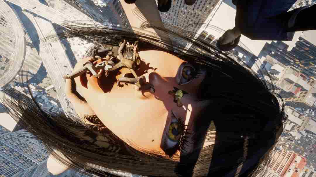 将自己谱成歌的“丧曲天后” 女巨人踩城市变大