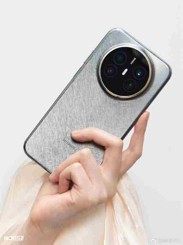 华为Mate70Air图赏提前来袭!金丝银锦配色超抢眼 