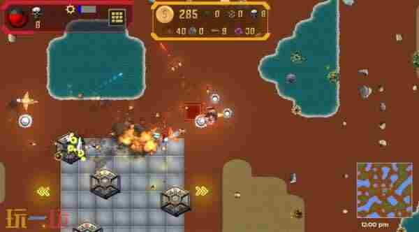 2D俯视角射击新作The 2d节奏游戏