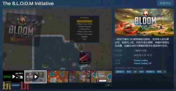 2D俯视角射击新作The 2d节奏游戏