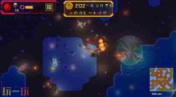 2D俯视角射击新作The 2d节奏游戏