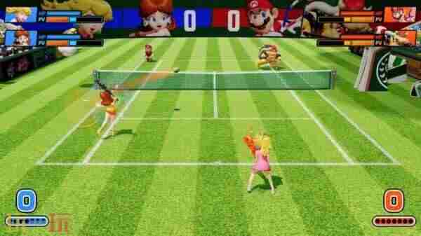 马力欧网球新作预告 switch 网球